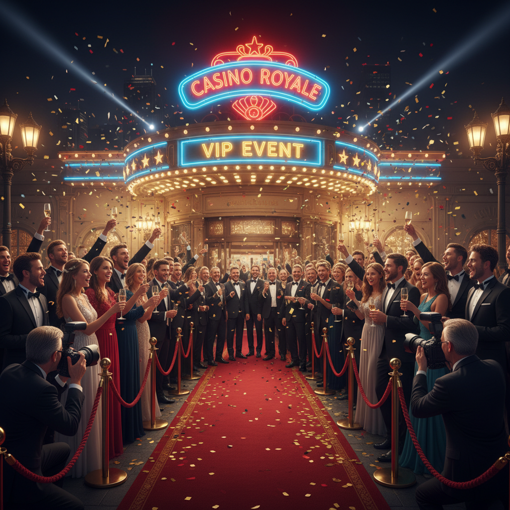 VIP Casino Event with Raja