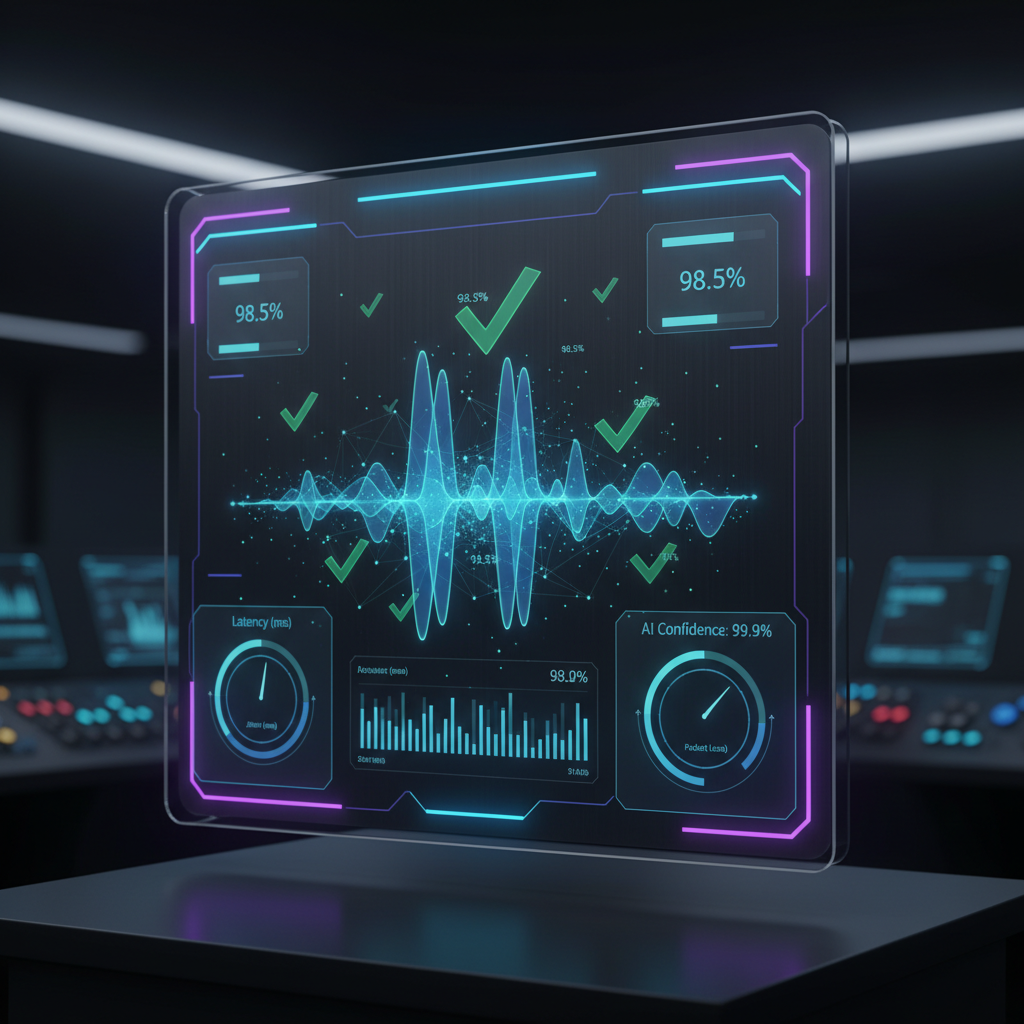 Call Quality AI - real-time quality monitoring and analysis dashboard