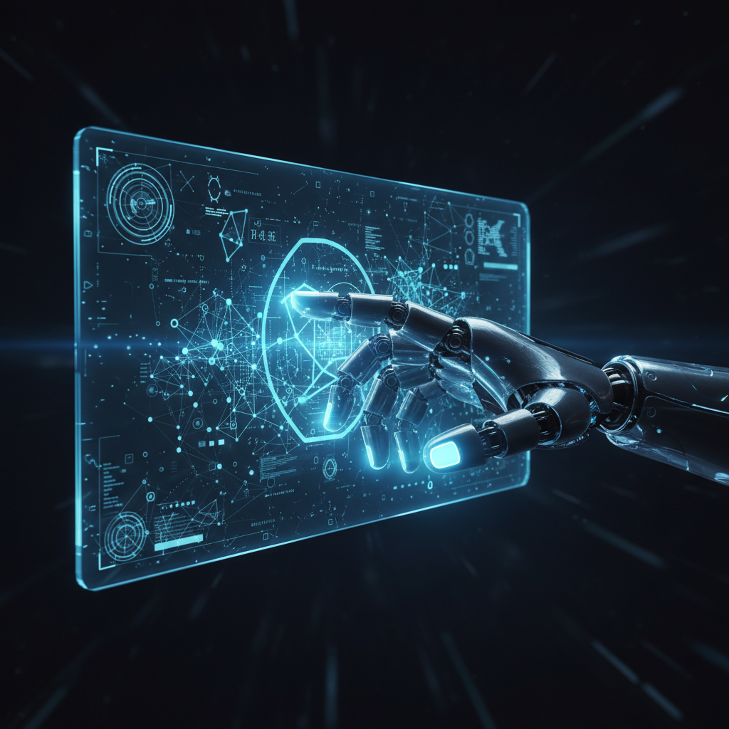 Robot Hand Hologram