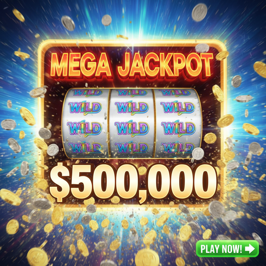 $500,000 Mega Jackpot