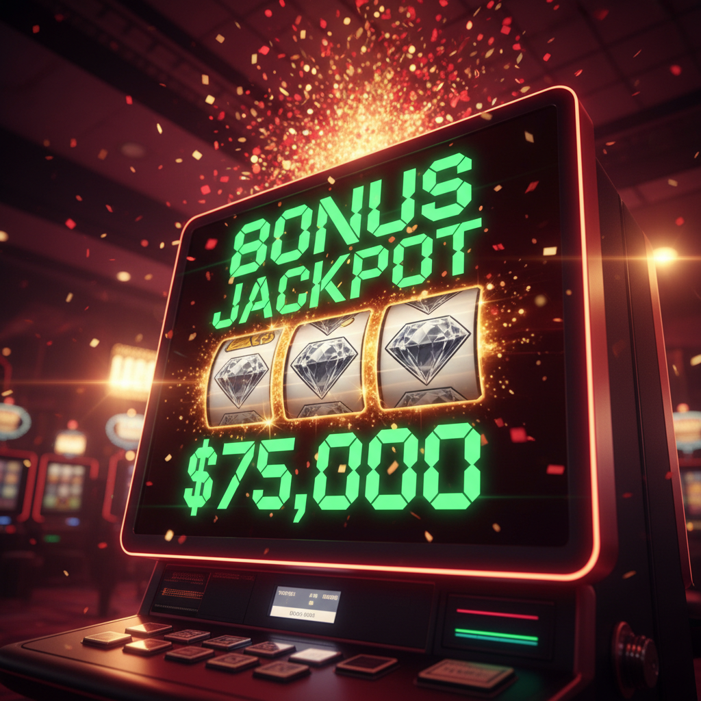 $75,000 Bonus Jackpot