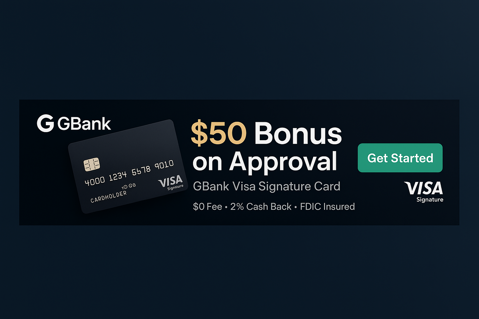 GBank 728x90 Variation C - Bonus Offer
