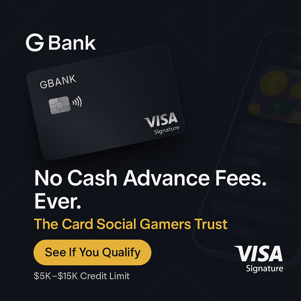GBank 336x280 Variation B - No Fee Advantage