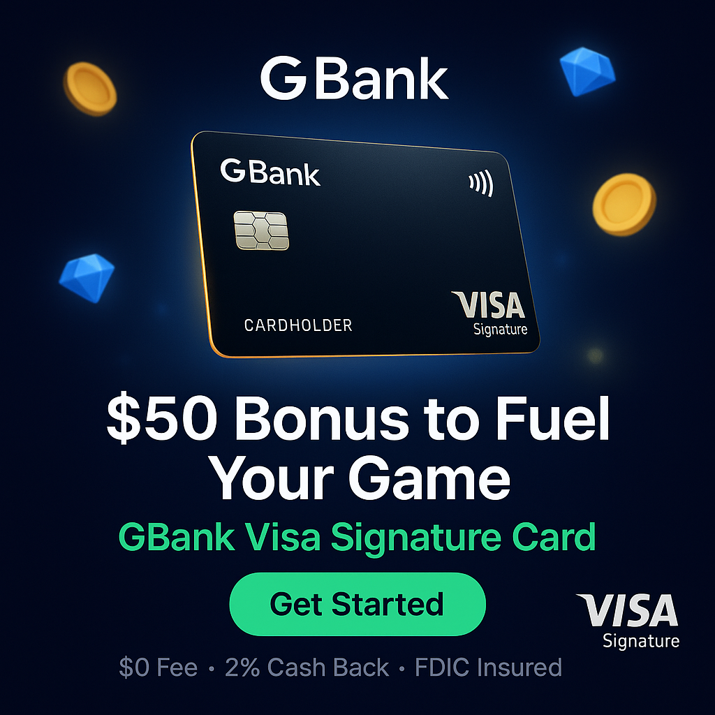 GBank 336x280 Variation C - Bonus + Gaming
