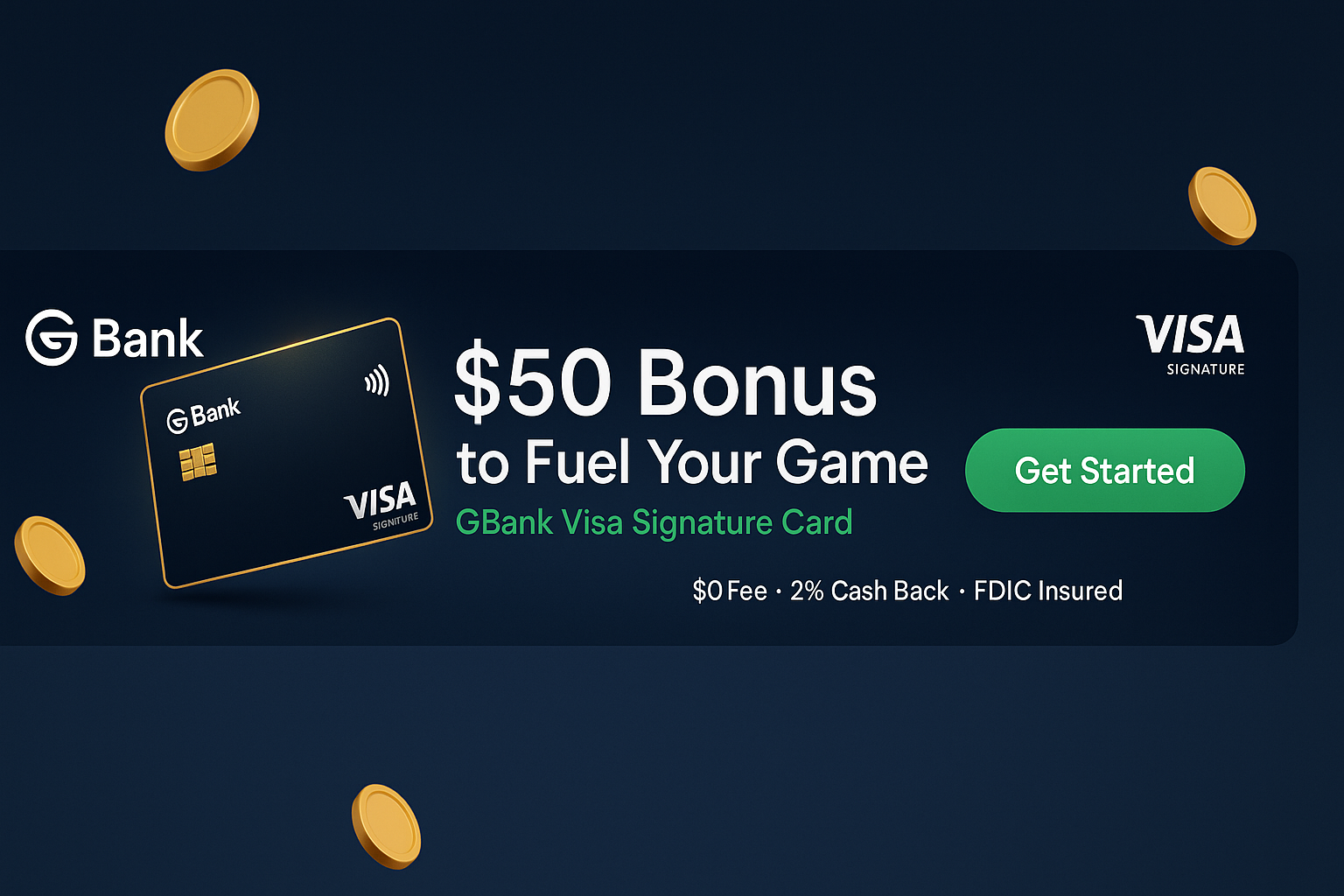 GBank 728x90 Variation C - Bonus + Gaming