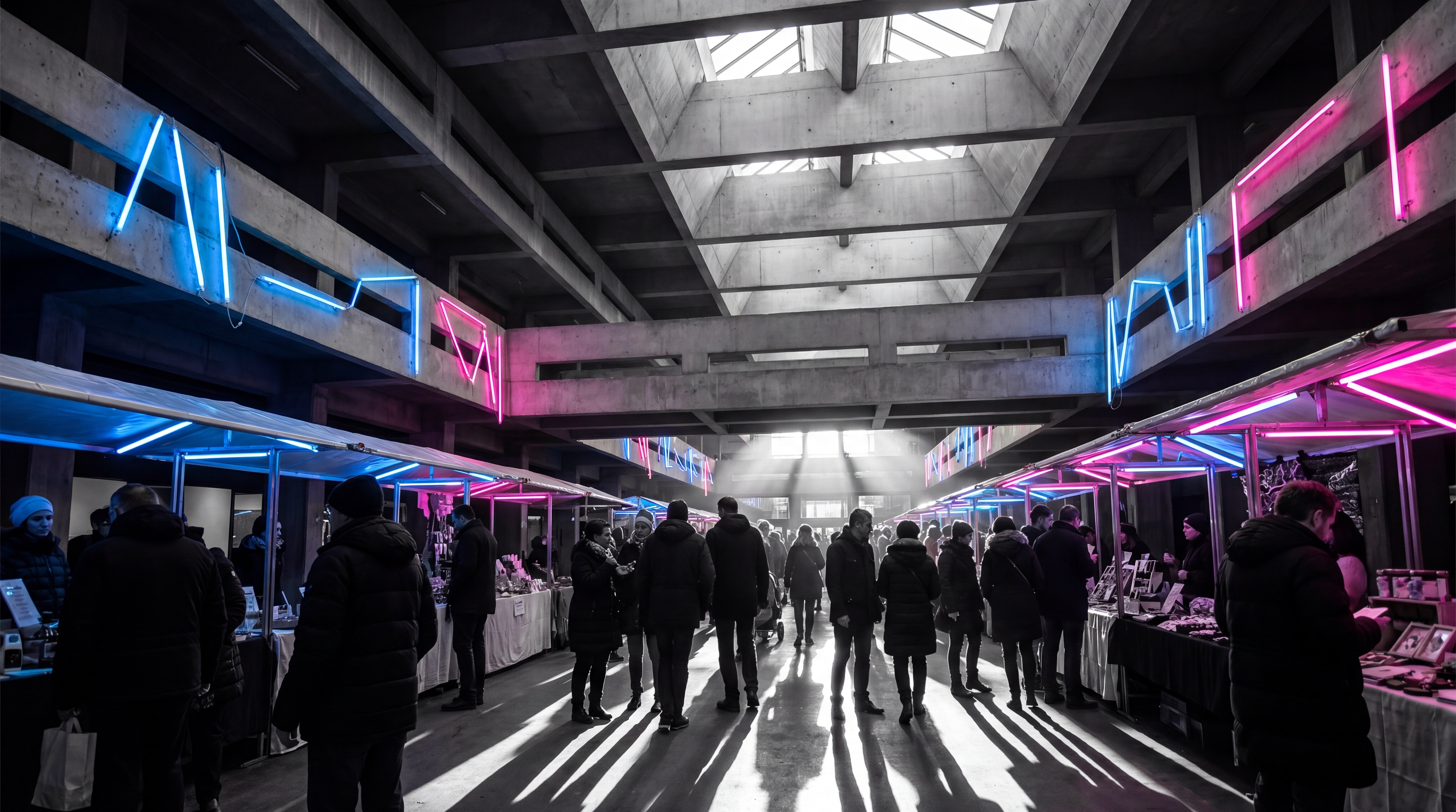 Brutalist market