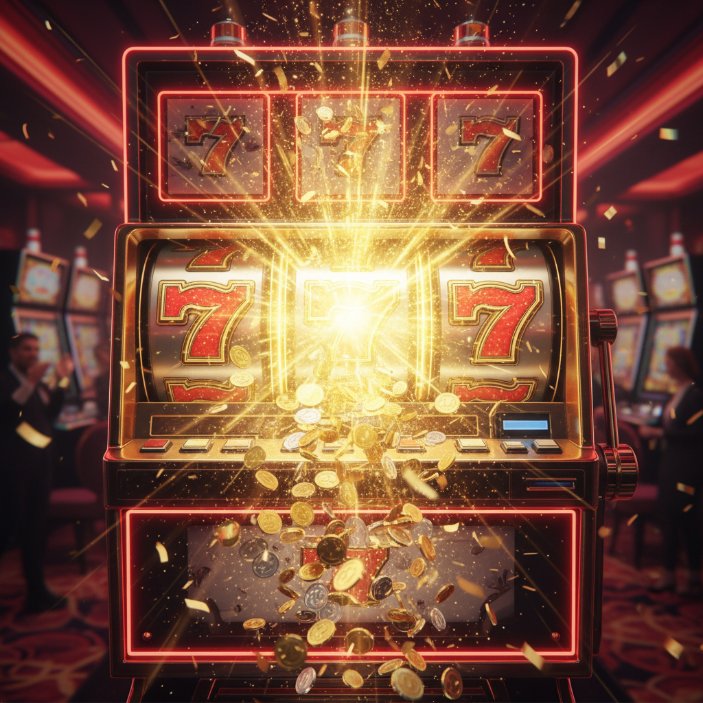 Triple Sevens Jackpot Win