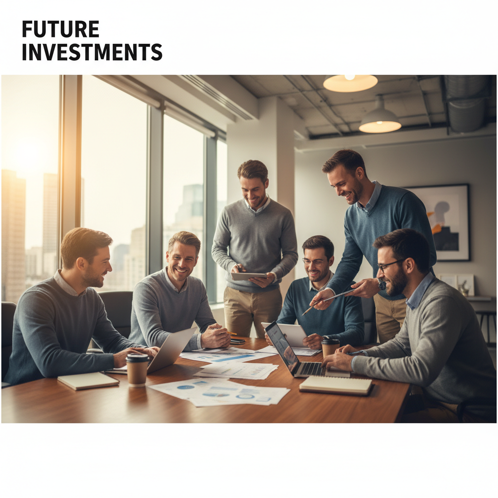 Everyday investors reviewing financial documents and investment opportunities
