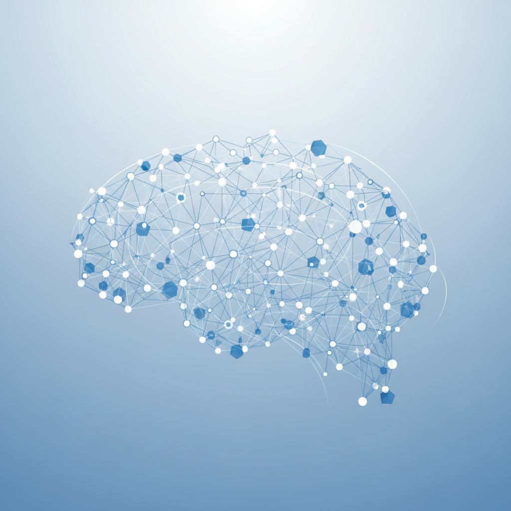 AI network visualization representing RAD Intel's technology